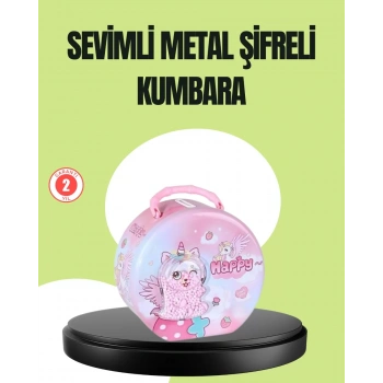 Nevamel® Eğitici Çocuk Para Kasası Kişisel Eşya ve Para Saklama