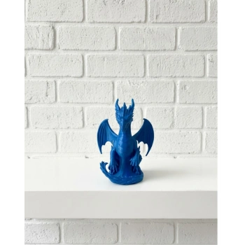 Nevamel® Ejderha Biblo 12 cm Dekoratif Fantastik Obje Hediyelik Süs Eşyası