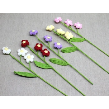 Nevamel El Örgüsü Papatya