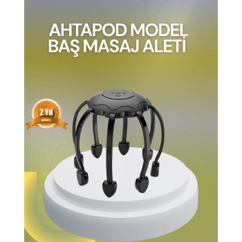 Nevamel® Elektrikli Kafa Masaj Aleti Çok Noktalı 360 Derece Kapsama