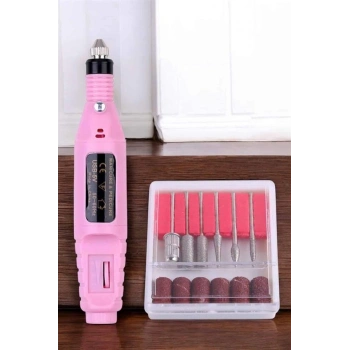 Nevamel Elektrikli Manikür Pedikür Törpü Seti Protez Tırnak Nasır Temizleyici