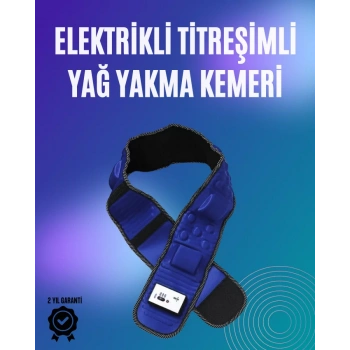 Nevamel® Elektrikli Titreşimli Yağ Yakma Kemeri – Masaj ve Kilo Kaybı İçin İdeal