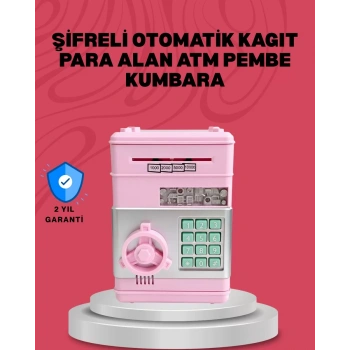 Nevamel® Elektronik Şifreli Otomatik Para Yutan Çocuk Kumbarası