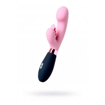 Nevamel® Eromantica Ornellada 3Ü 1 Arada Masaj Aleti, Pembe, Silikon, 21,5 Cm
