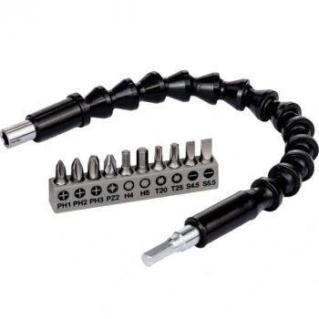 Nevamel Esnek Şaftlı Tornavida Ucu Seti