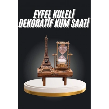 Nevamel Eyfel Kuleli Kum Saati Dekoratif Hediyelik Eşya Retro Eyfel Kulesi