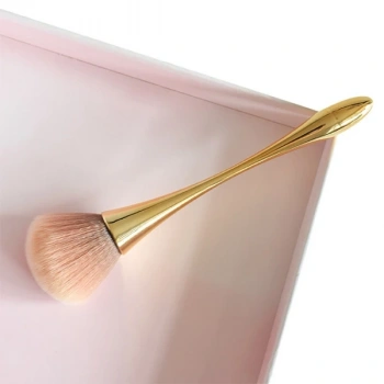 Nevamel EZERE Altın Makyaj Fırçası Pudra Fırçası Fondöten Fırçası Allık Fırçası-(5775)