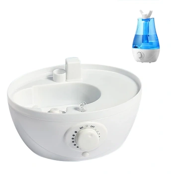 Nevamel EZERE QTUM9 Çift Sprey Ultrasonik Hava Nemlendirici  Alt Haznesi-(5775)