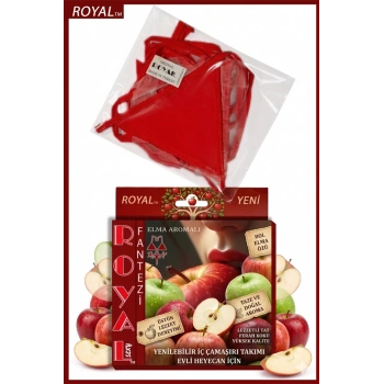 Nevamel® Fantezi Tüketilebilen Yenilebilir Elma Aromalı İç Çamaşırı Takımı