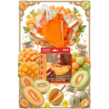 Nevamel® Fantezi Tüketilebilen Yenilebilir Kavun Aromalı İç Çamaşırı Takımı