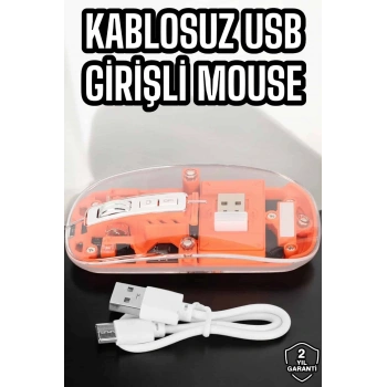 Nevamel Fare Mouse Çift Modlu Kablosuz Bağlantılı 2.4GHz Destekli