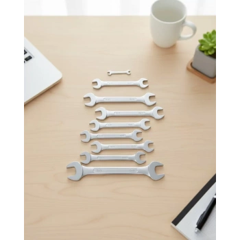 Nevamel® Farklı Ölçülerde Kombine Açık Ağız Anahtar Takımı