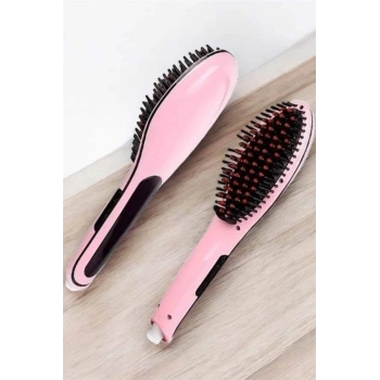 Nevamel Fön Tarağı Saç Düzleştirici Sıkı Dişli Isı Ayarlı Elektriklenme Karşıtı