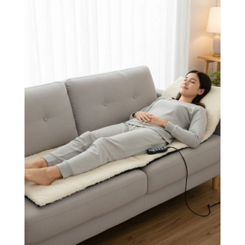 Nevamel® Full Body Masaj Minderi Isı ve Titreşim Destekli