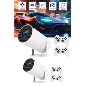 Nevamel Full HD 8 GB Ayaklı Çift Kollu 4K Video Oyun Konsolu Taşınabilir