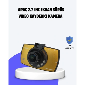 Nevamel® Full HD Araç Kamerası G Sensor Gece Görüşlü Dash Cam