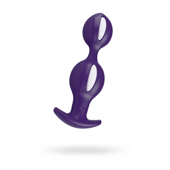 Nevamel® Fun Factory B Balls Anal Plug, Silikon, Mor, 13 Cm