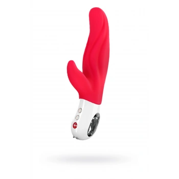 Nevamel® Fun Factory Lady Bi̇ Vibratör, Silikon, Kırmızı, 22 Cm