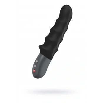 Nevamel® Fun Factory Stroni̇c Surf Vibratör, Silikon, Siyah, 20,8 Cm