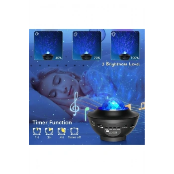 Nevamel Galaxy Cover Multifonksiyon Projektör