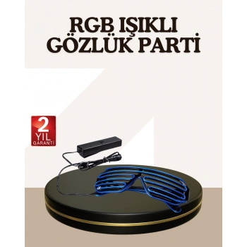 Nevamel® Gece Eğlenceleri İçin LED Işıklı Gözlük