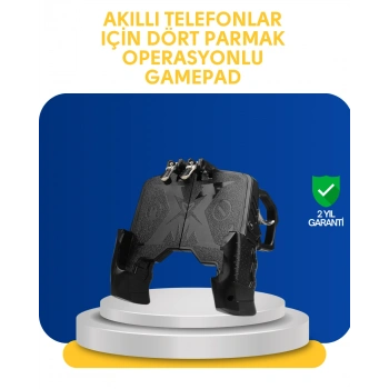 Nevamel® Gerçekçi Oyun Deneyimi Sunan Dört Parmak Mobil Gamepad