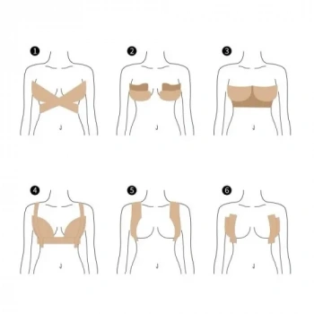 Nevamel Göğüs Dikleştirme Bandı S Beden 2.5 Cm.