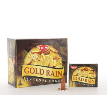 Nevamel Gold Rain Aromalı Konik Tütsü