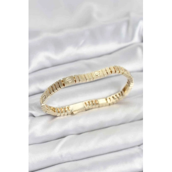 Nevamel® Gold Renk Vip Seri Bileklik 5886