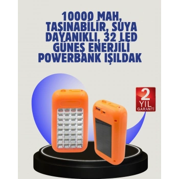 Nevamel Gold Silver GS-875 Kamp ve Acil Durum Işıldaklı Powerbank