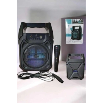 Nevamel Güçlü ve Şarj Edilebilir Bluetooth Hoparlör 6.5 İnç