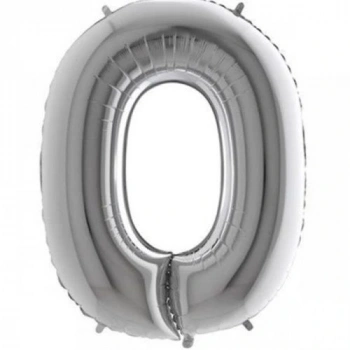 Nevamel Gümüş Rengi Folyo Balon 1 Metre