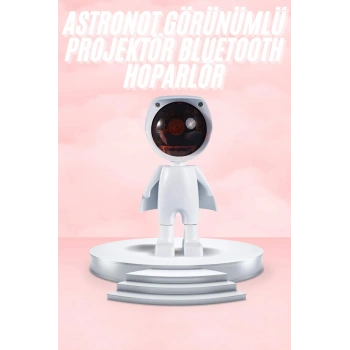 Nevamel Gün Batımı Lambası Işık Arka Plan Projektör Sevimli Astronot Enerji Tasarruflu