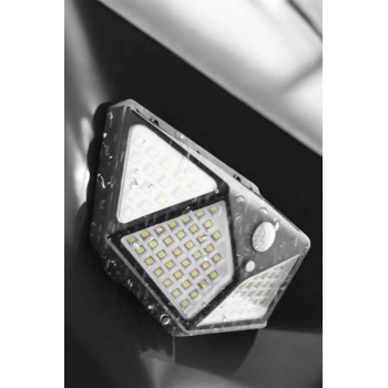 Nevamel Güneş Enerjili Bahçe Aydınlatma Lambası Solar 100 Led Lamba