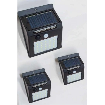 Nevamel Güneş Enerjili Bahçe Lambası Solar Gece Aydınlatma Sensörlü Lamba