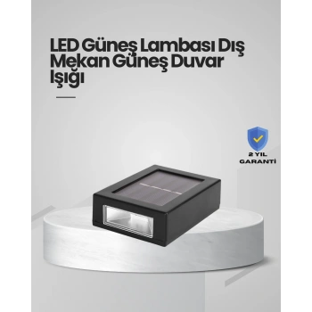 Nevamel Güneş Enerjili LED Duvar Aydınlatması