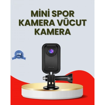Nevamel® Günlük Kullanıma Uygun Mini Video Kamera Vlog Çekimleri İçin