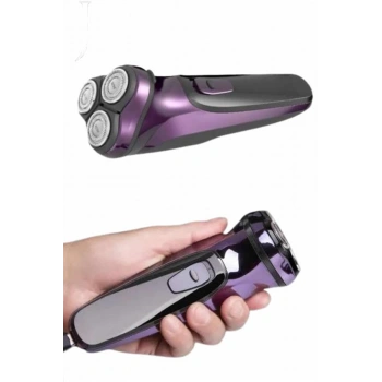 Nevamel Günlük Kullanıma Uygun Profesyonel Tıraş Makinesi Döner Başlıklı