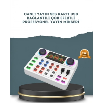 Nevamel® Gürültü Engelleme Özellikli Canlı Yayın Ses Kartı