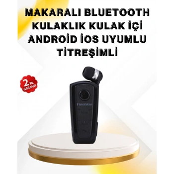 Nevamel Gürültü Önleyici Fineblue F910 Bluetooth Kulaklık Klipsli Model