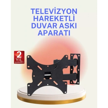 Nevamel® Hareketli TV Duvar Askı Aparatı 22–49 İnç Uyumlu