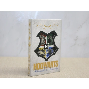 Nevamel Harry Potter Hogwarts Amblemli Deri Defter