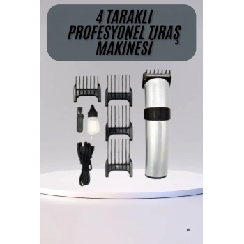 Nevamel Hassas Ciltlere Özel Saç Sakal ve Vücut Kuaför Tipi Şarjlı Tıraş Makinesi