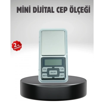 Nevamel® Hassas Tartım İçin Dijital Cep Terazisi Sayma Modlu