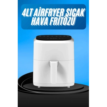 Nevamel Hava Fritözü 4L Airfryer Pratik Uzun Ömürlü Yağsız Pişirme Taşınabilir