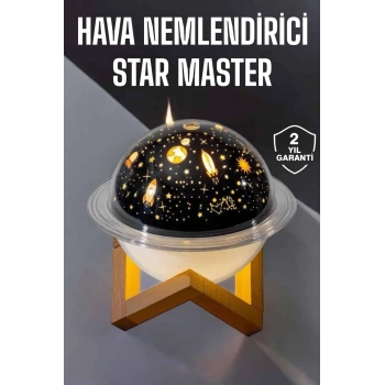 Nevamel Hava Nemlendirici Projeksiyon Görünümlü USB Bağlantılı Aromaterapi