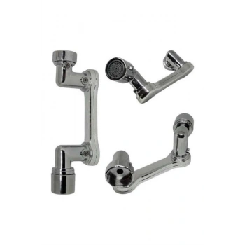 Nevamel Her Yere Dönebilen Tasarruflu Mutfak Musluk Başlığı Ucu Musluk Ucu Oynar Başlıklı