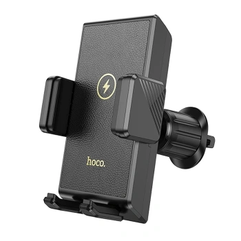 Nevamel Hoco HW21 Klima Havalandırma Bölmesi Wireless Kablosuz Şarj Araç Telefon Tutucu-(5775)