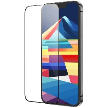 Nevamel HOCO iPhone 15 Full 5D HD Tempered Kırılmaz Cam Ekran Koruyucu 25 Adet Set-(5775)