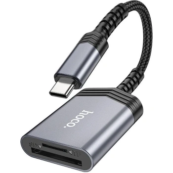 Nevamel Hoco UA25 2-in-1 Type-C Kart Okuyucu-(5775)